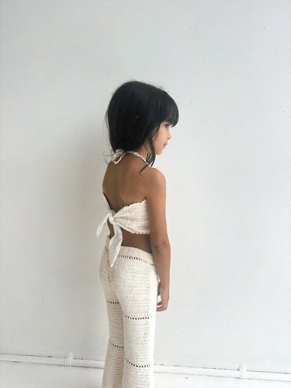 Back Bow Top and Flares