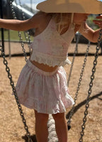 Bows Ra Ra Skirt and Halter Set