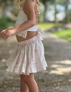 Bows Ra Ra Skirt and Halter Set