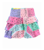 Pastel Bandana Swim Skirt