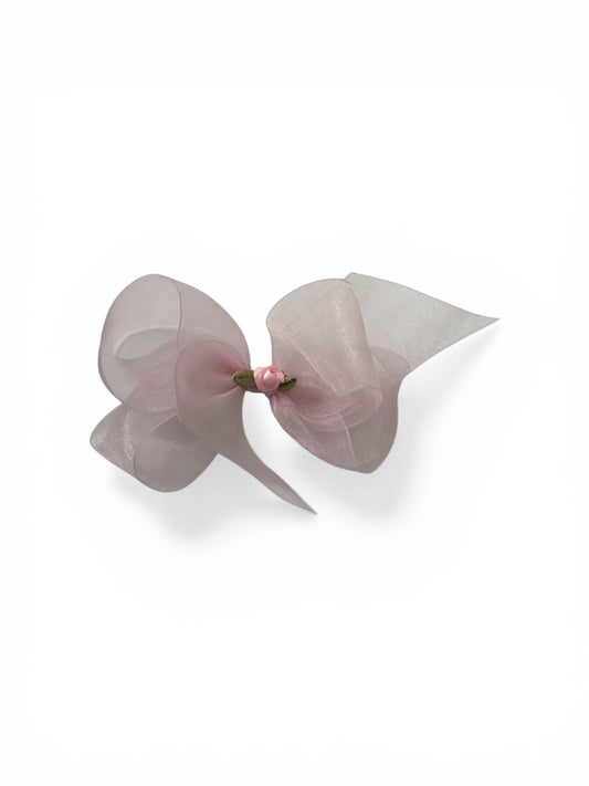 Rosette Organdy Bow