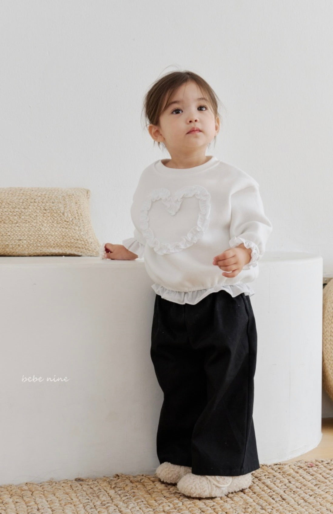 Heart Frill Sweatshirt