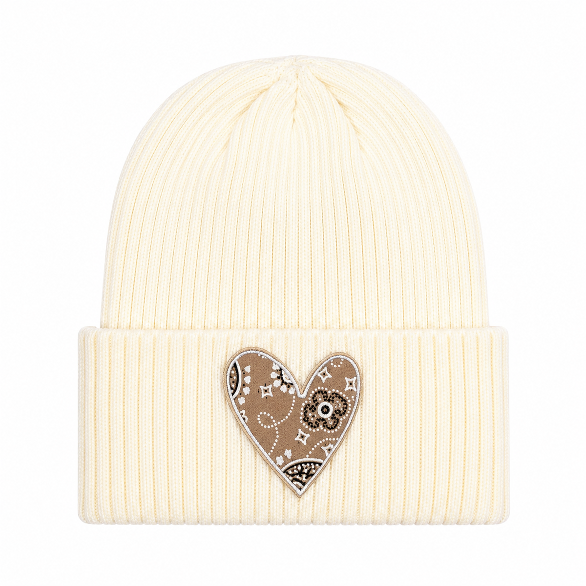 Bandana Heart Beanie