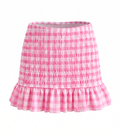 Gingham Swim Skirt