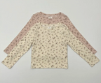 Tiny Floral Round Tee