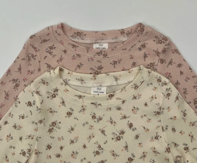 Tiny Floral Round Tee