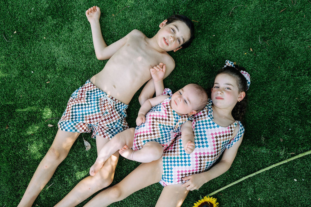 Baby Checkers One Piece