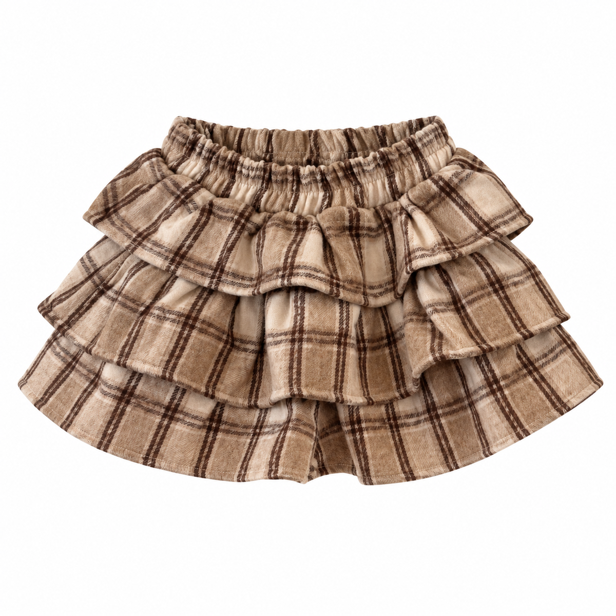 Plaid Skort