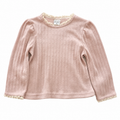 Lace Eyelet Long Sleeve