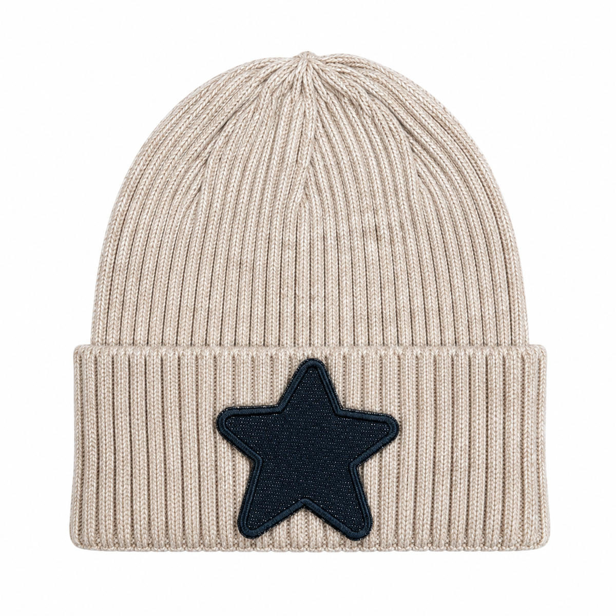 Denim Star Beanie