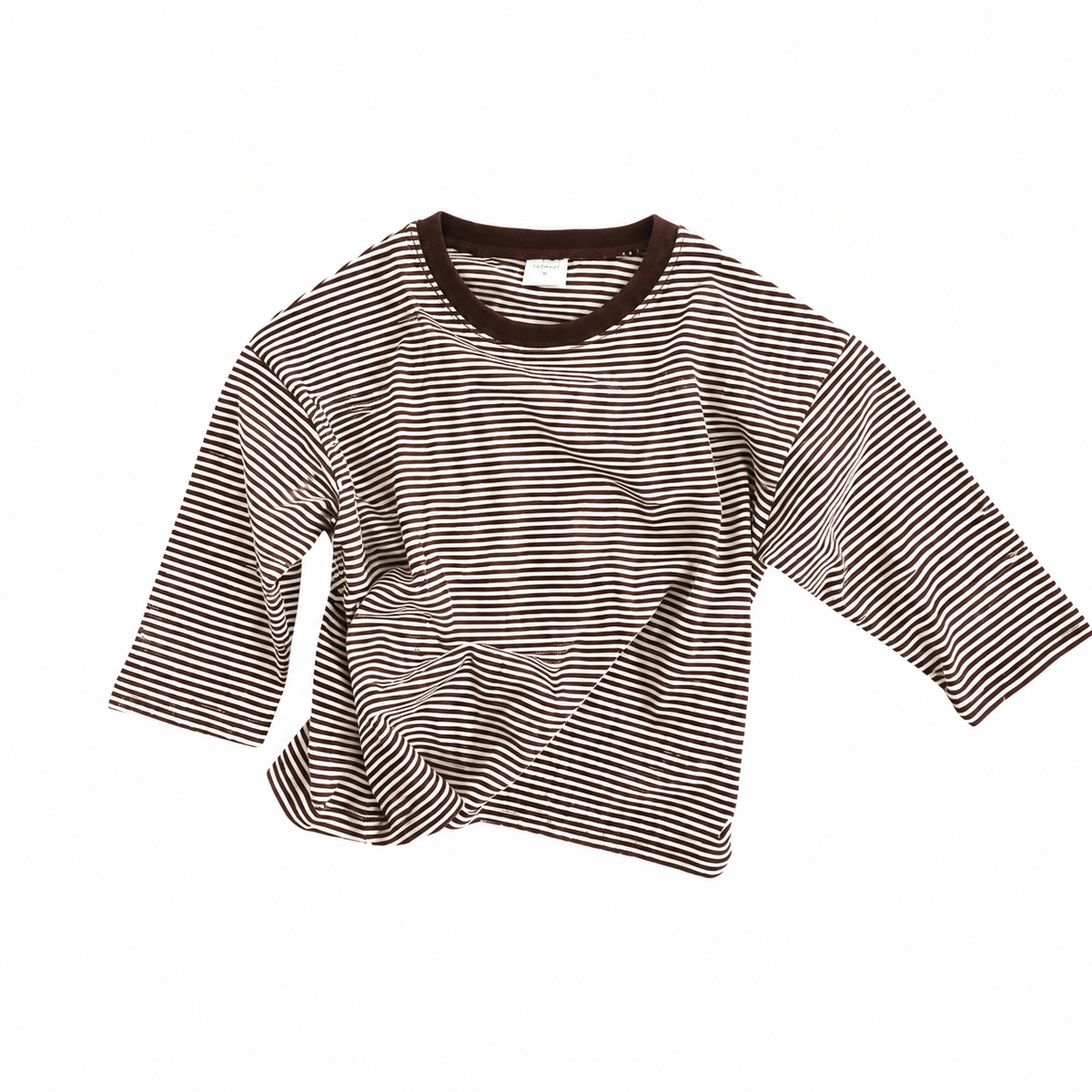 Cocoa Stripe Long Sleeve