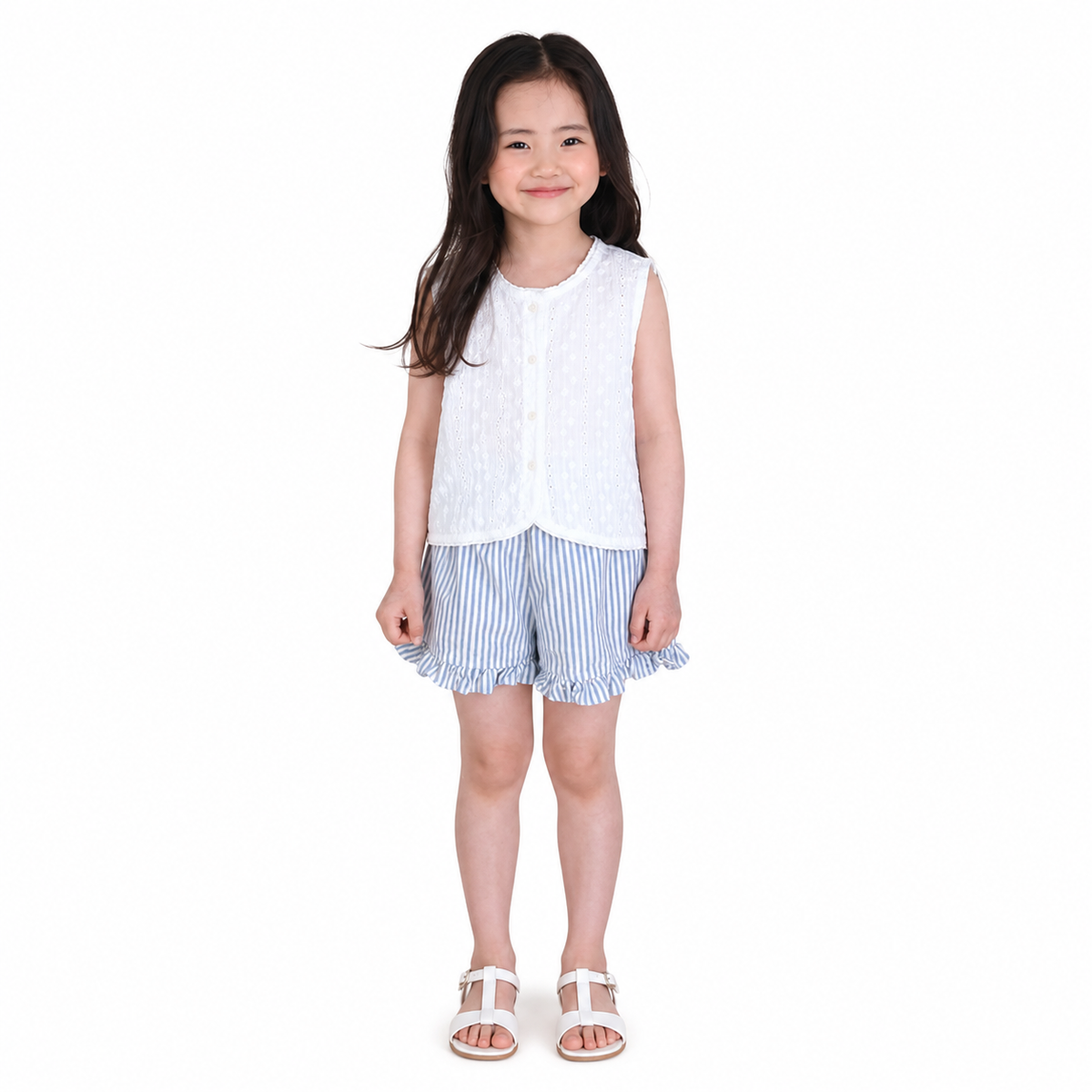 Chloe Eyelet Vest