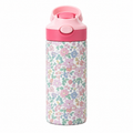 Floral Water Bottle