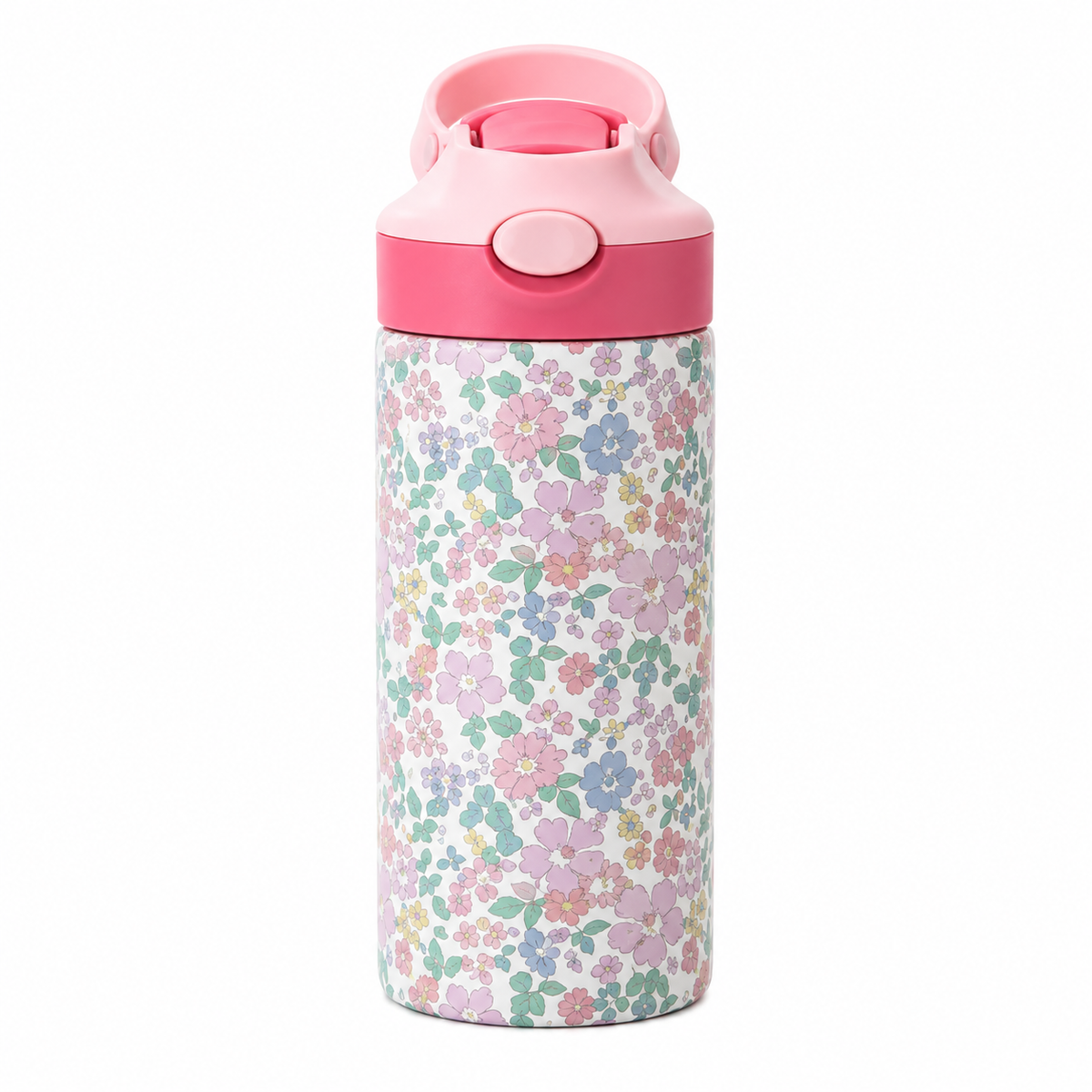 Floral Water Bottle