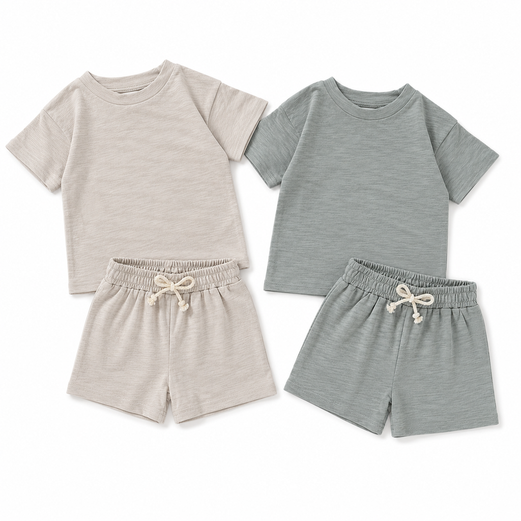 Organic Cotton Short Sleeve Set