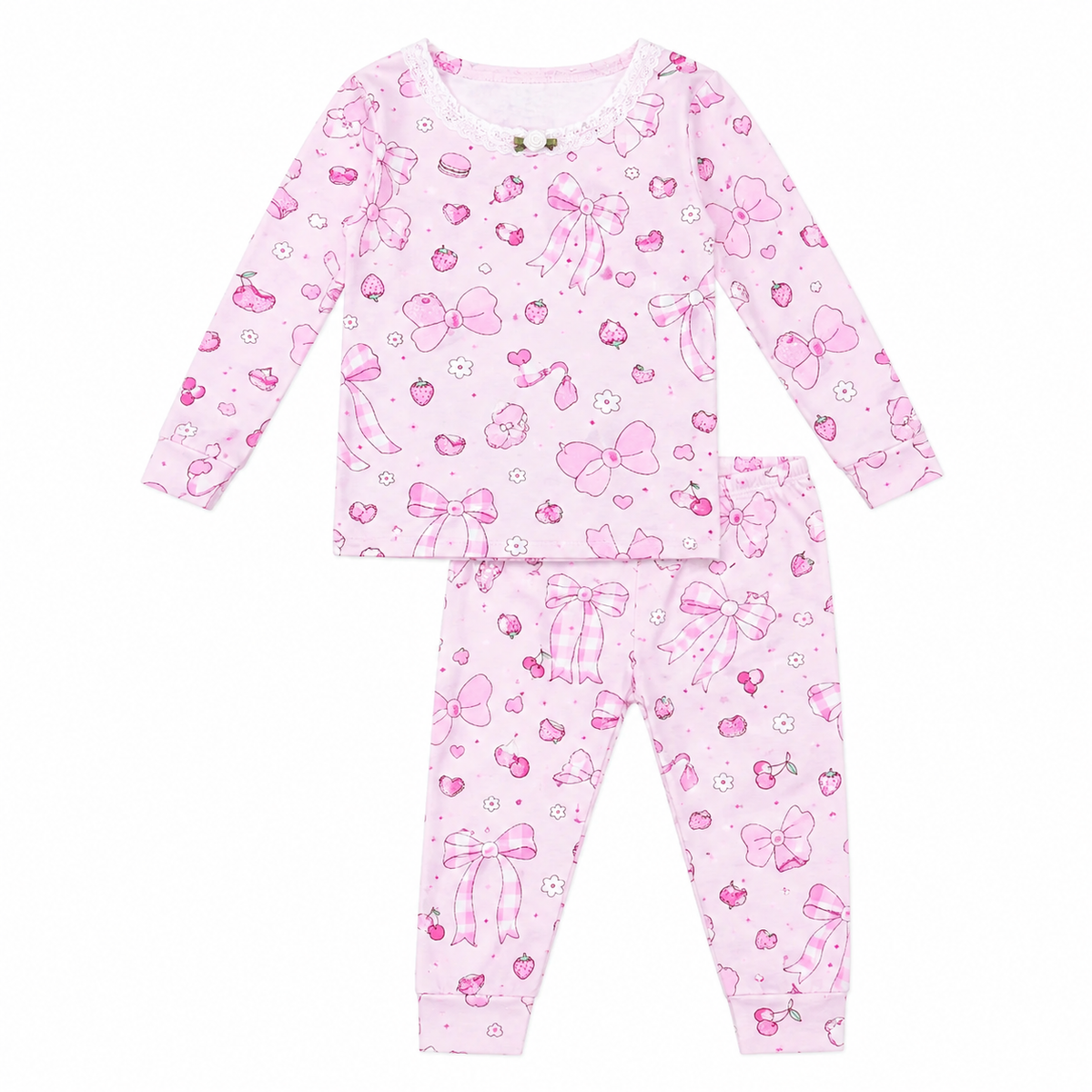 Big Girl Esme Summer Bows Pajamas