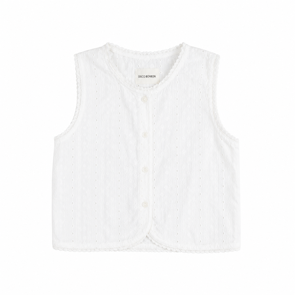 Chloe Eyelet Vest