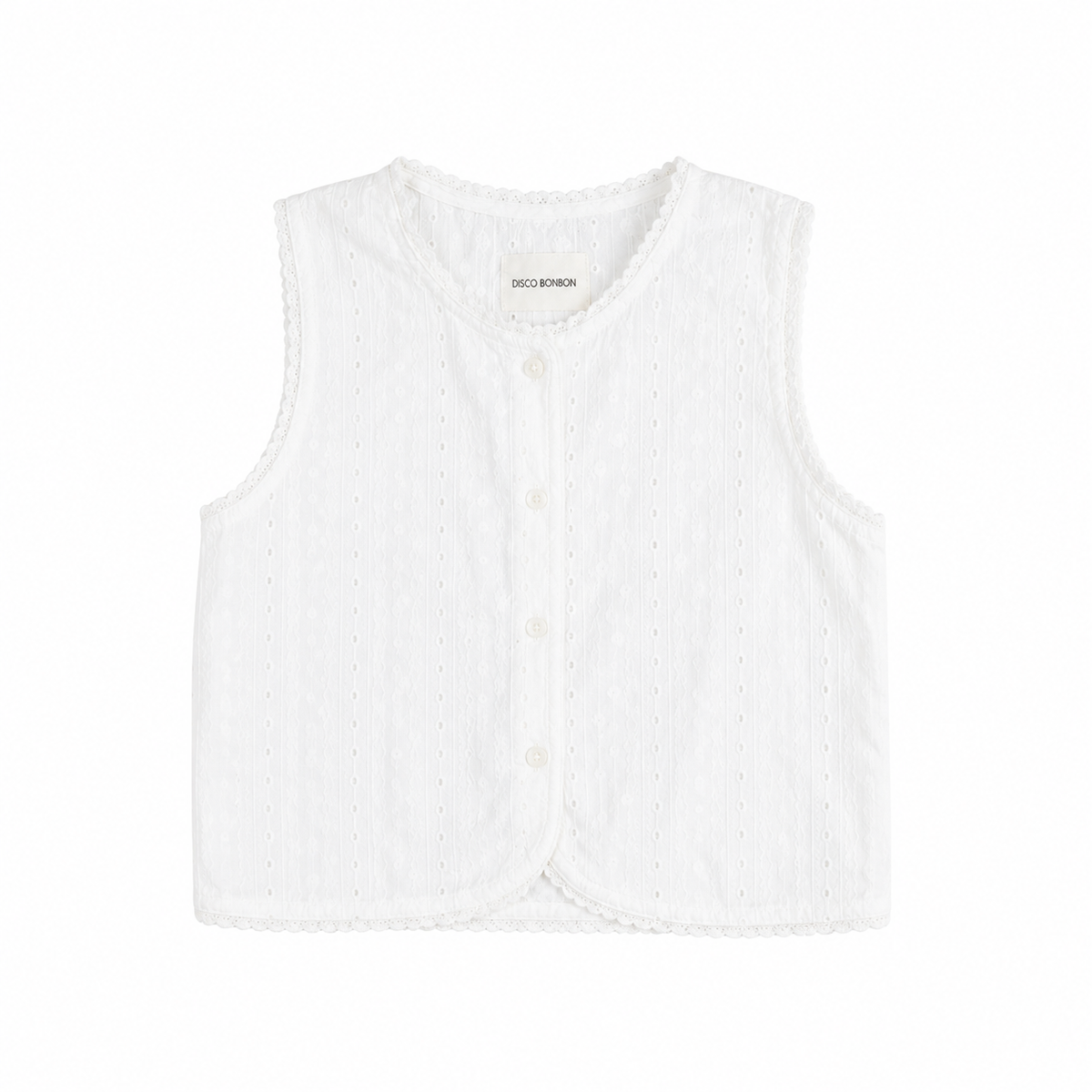 Chloe Eyelet Vest