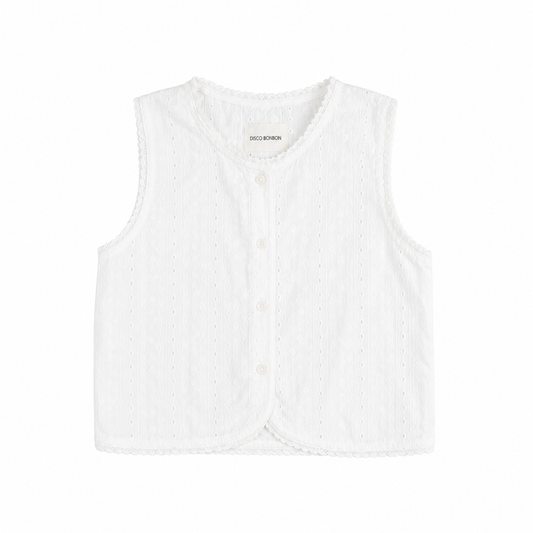 Chloe Eyelet Vest