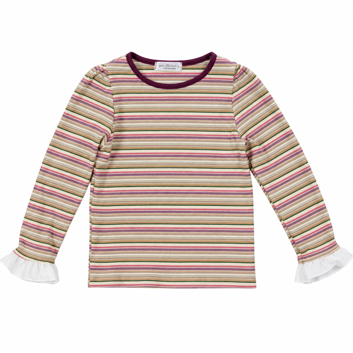 Rainbow Stripe Tee