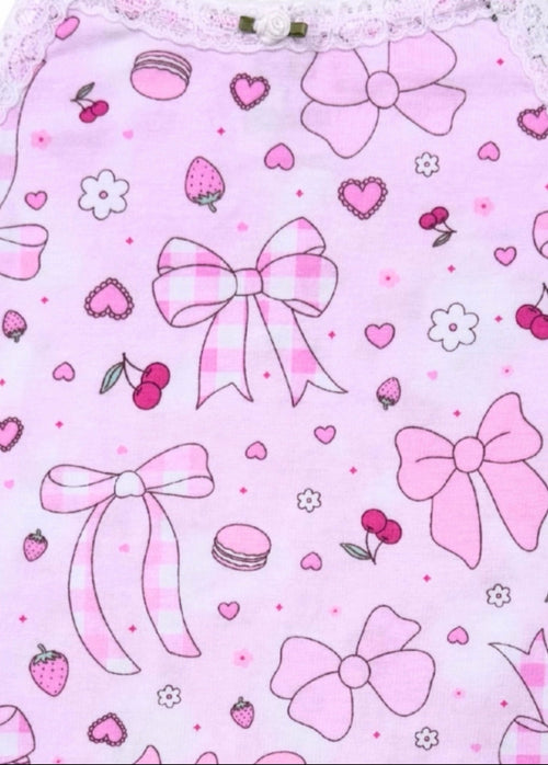 Big Girl Esme Summer Bows Pajamas