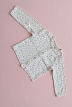 Swan Eyelet Cardigan