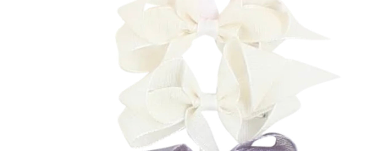 Spring Linen Bow Small