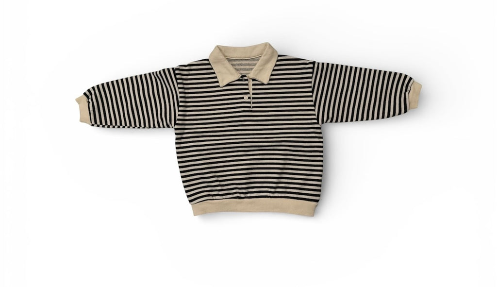 Olive Collar Sweatshirt
