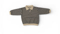Olive Collar Sweatshirt
