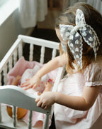 Oversized Ribbon Bow Clip