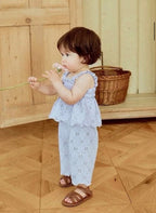 Eyelet Smock Set