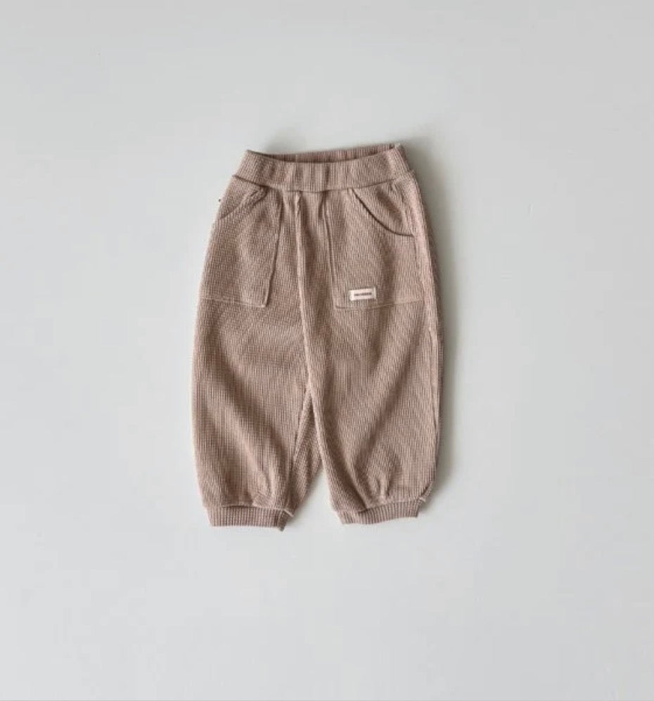 Waffle Jogger Pants