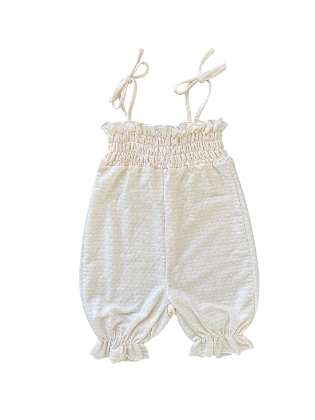 Smocked Jumpsuit