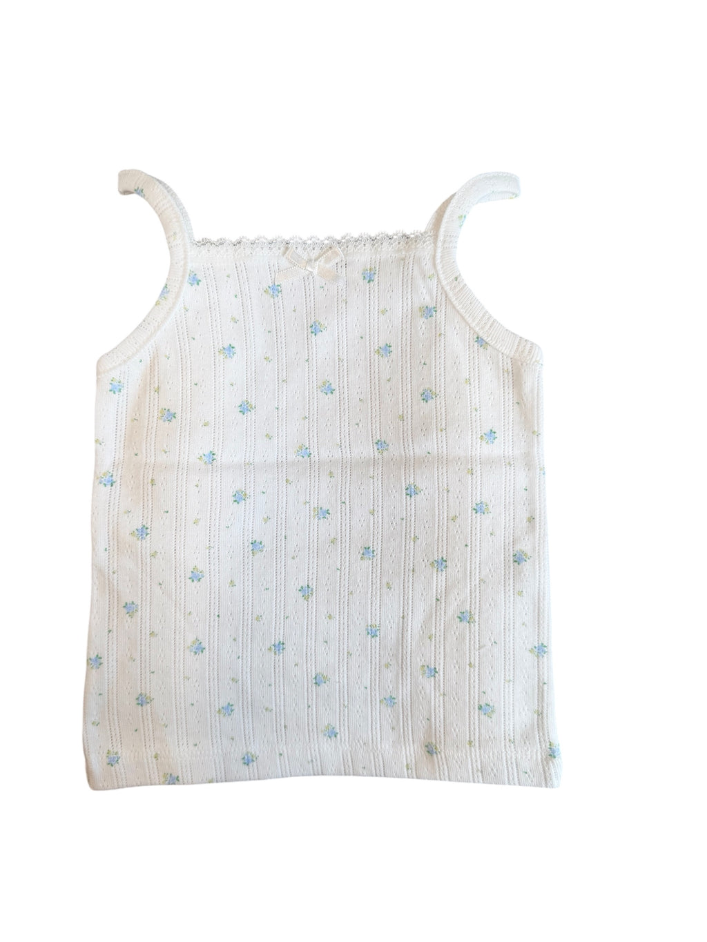 Eyelet Flower Tank
