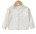 Baby Scalloped Cardigan