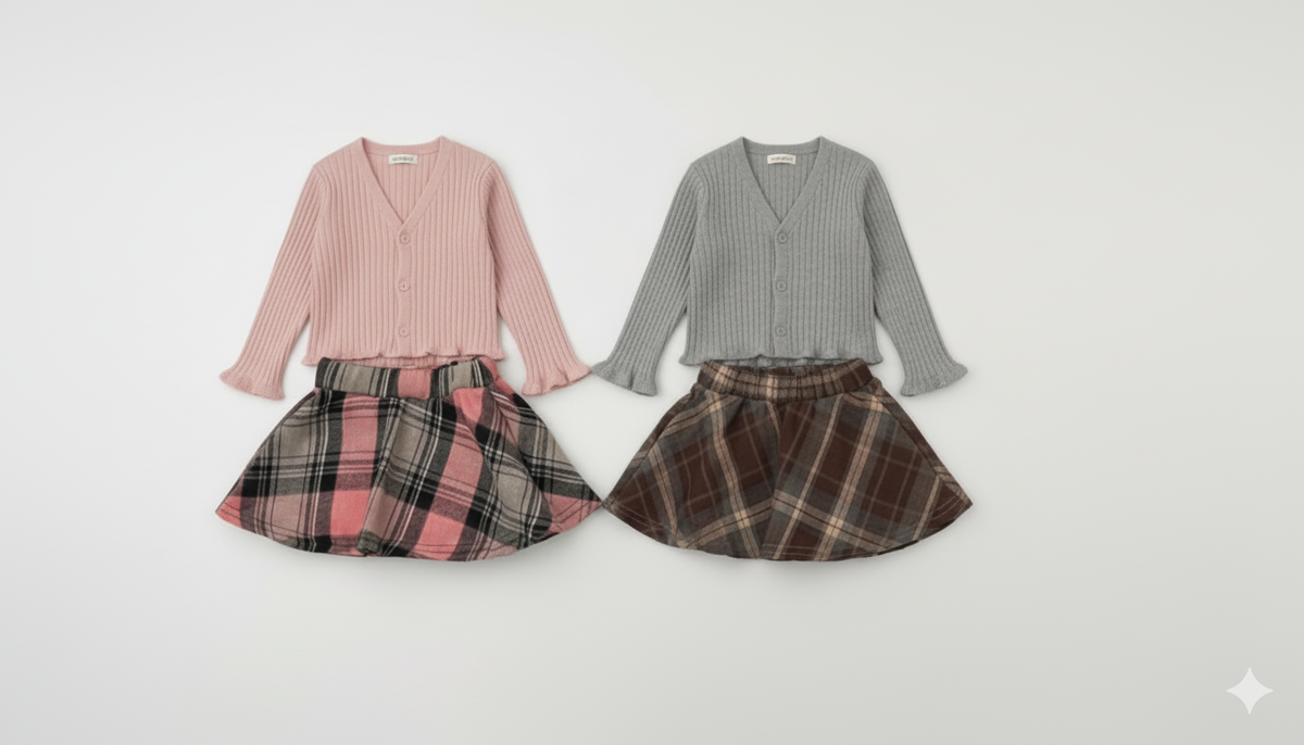 Plaid Mini Skirt