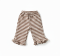 Gingham Frill Pants