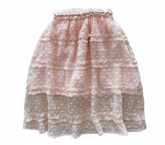 Dot Lace Skirt