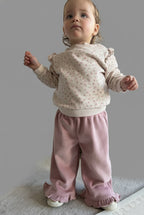 Frill Fleece Pants
