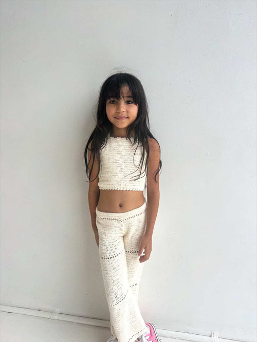 Back Bow Top and Flares