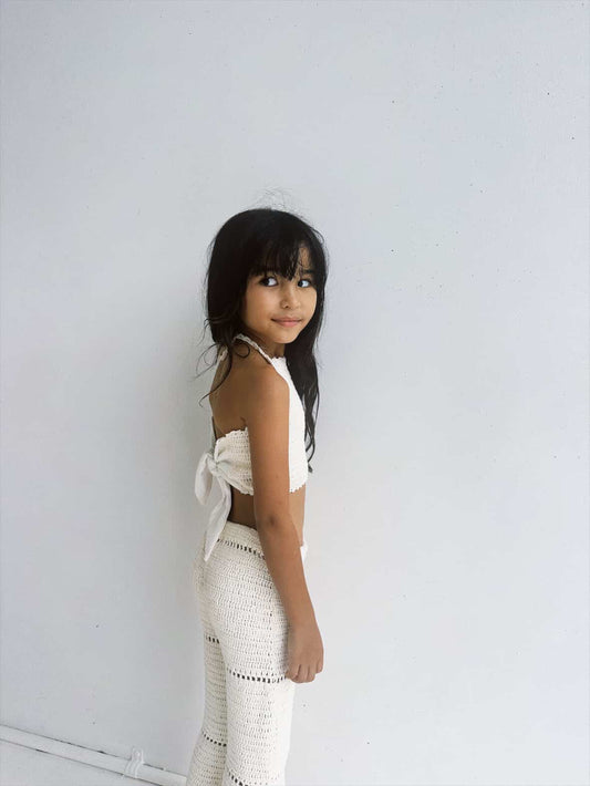 Back Bow Top and Flares