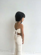Back Bow Top and Flares
