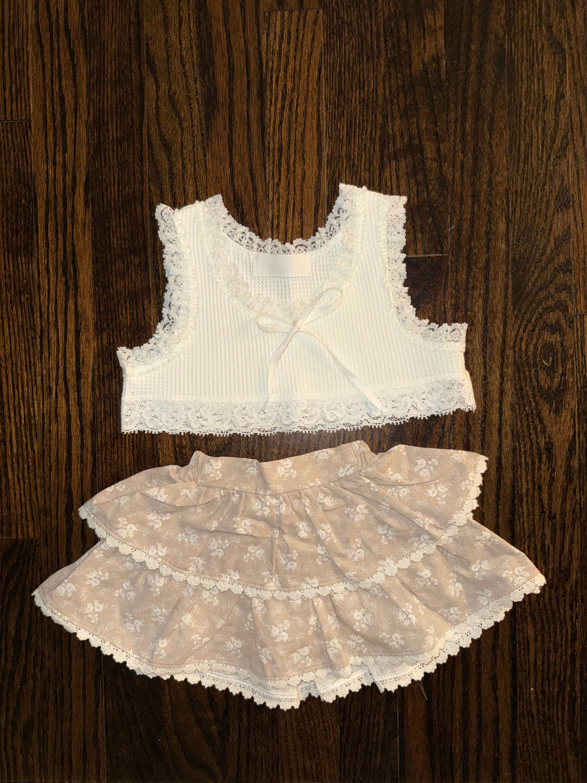 Lacey crop top