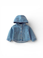 Hooded Denim Jacket