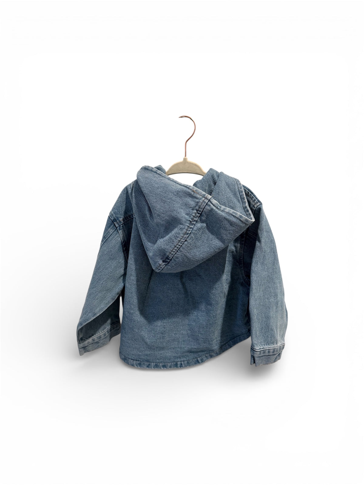 Hooded Denim Jacket