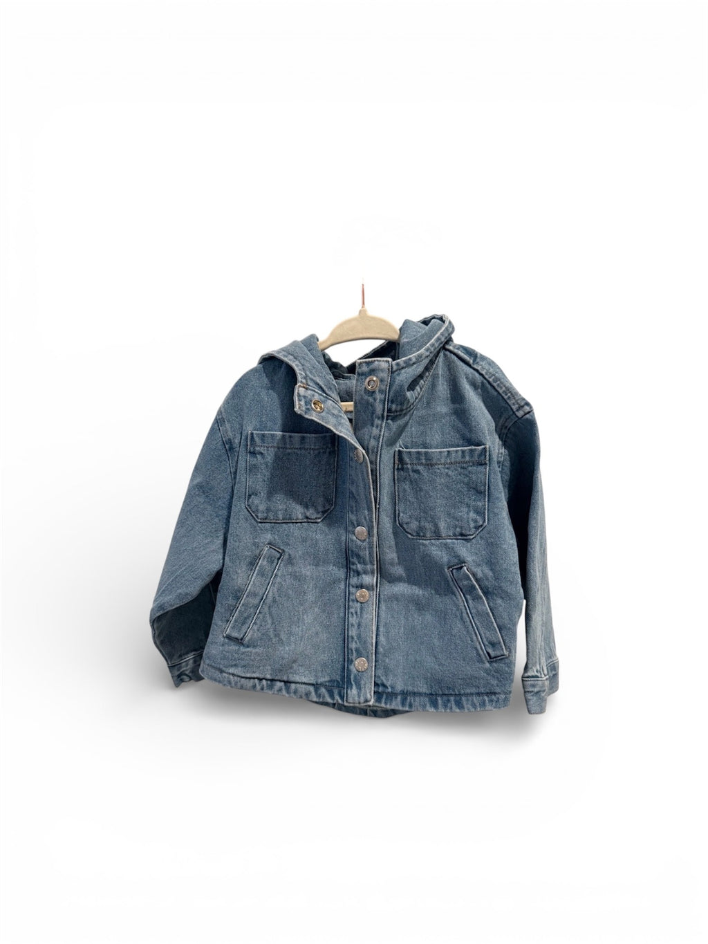 Hooded Denim Jacket
