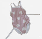One-Piece Heart Swimsuit