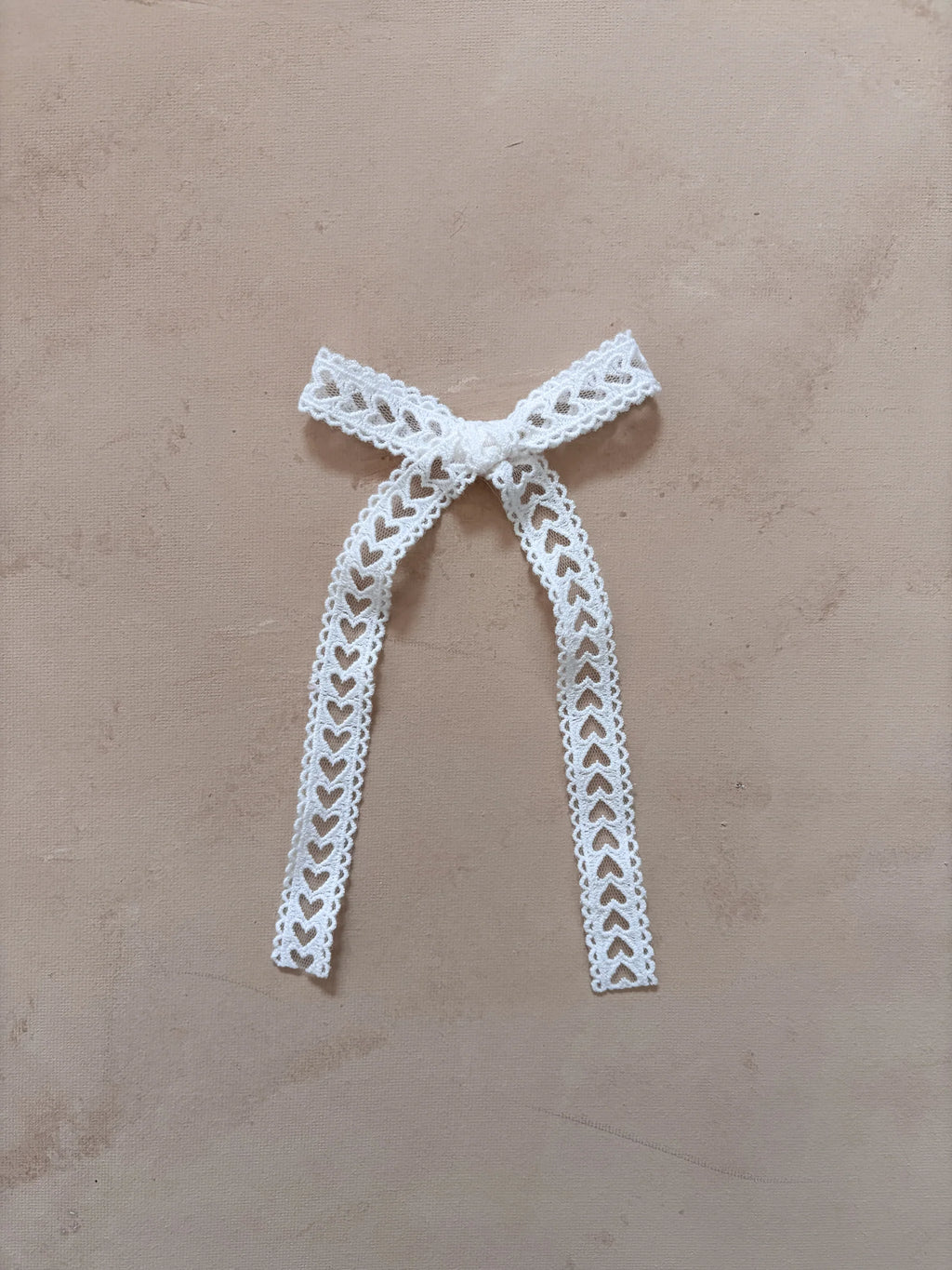 Oversized Ribbon Bow Clip