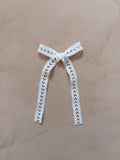 Oversized Ribbon Bow Clip