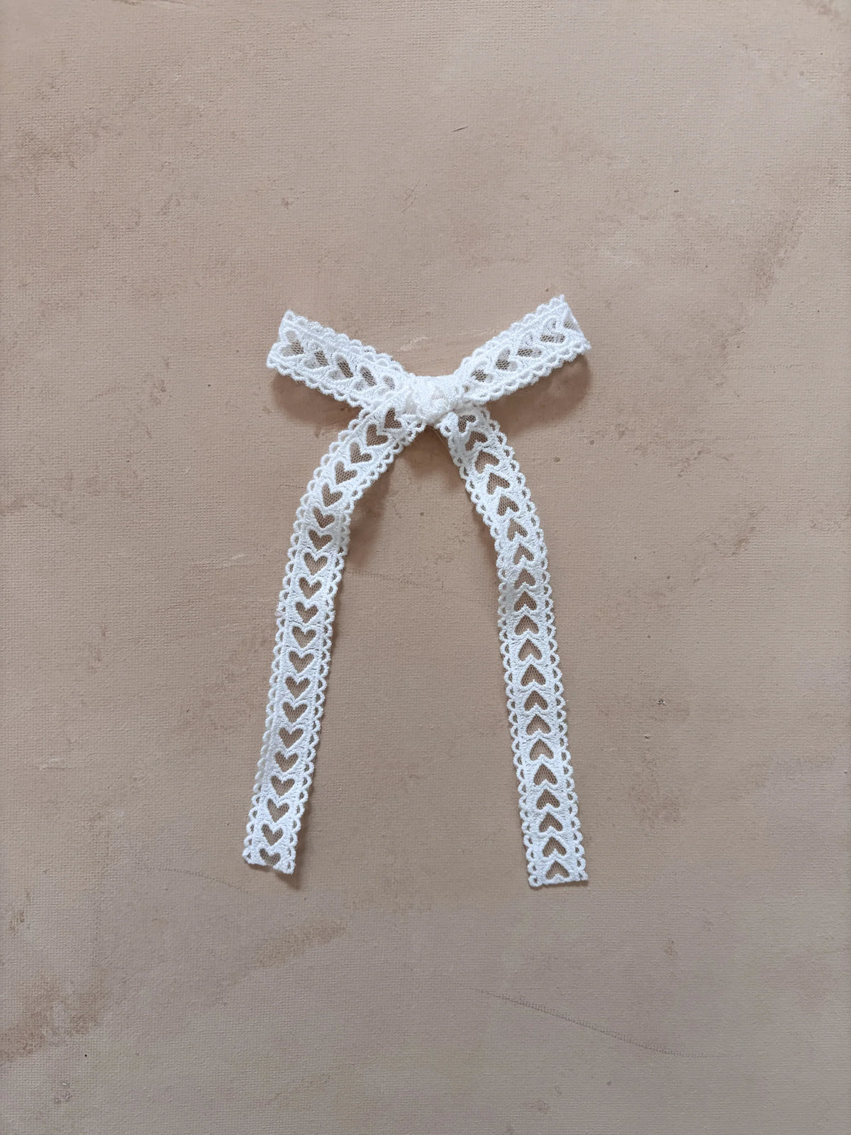 Oversized Ribbon Bow Clip